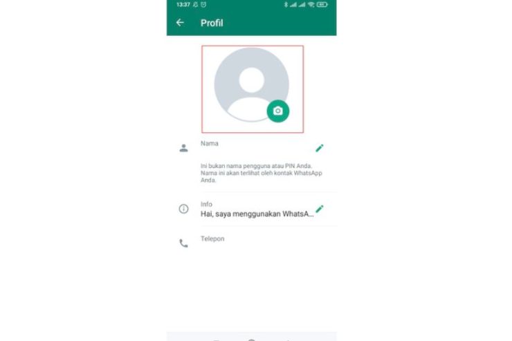 Cara Mudah Membuat Foto Profil WhatsApp Kosong (Sumber: Yandex)