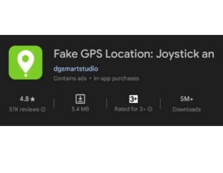 Fake GPS Location (Sumber: Yandex)